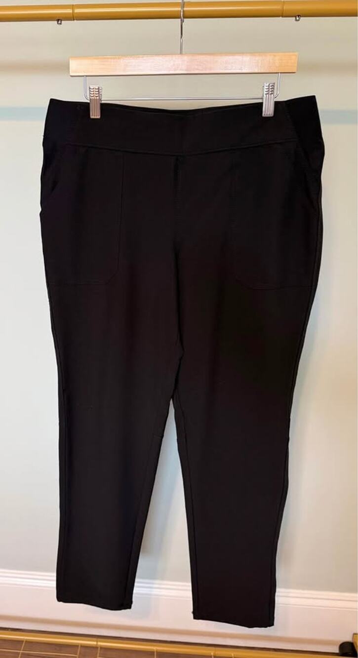 Weatherproof Vintage Slim Pants – Black – Size Large (14)